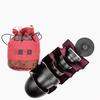 Ceramic Quick Tea Set with One Pot and Three Cups, Portable Tea Brewing Set with Carrying Bag