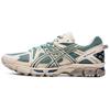 Gel-Kahana 8 Fashion Comfortable Versatile Fabric Synthetic Leather Low-Top Trail Running Shoes Men Sneaker Khaki Blue 1011B109-300