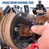 Brake Drum Tool Labor-Saving Carbon Steel Bearing Hub Removal Tool Meta Repair Device For Tricycle Motorcycle Automobile Vehicle