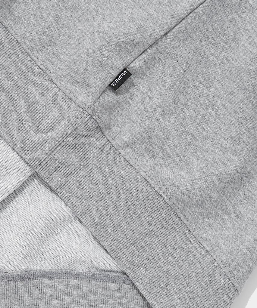 COLUMBIA UNIVERSITY Cu Arch Terry Crew Neck_Melange Gray