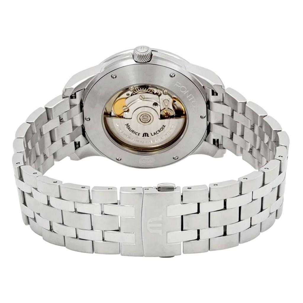 [MAURICE LACROIX] Pontos Day Date Automatic Men's 41mm Metal Band PT6158-SS002-43E