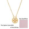 Lucky Four-leaf Clover Necklace Women Magnet Heart Pendant Necklace Clavicle Chain Charm Wedding Jewelry Anniversary Gift