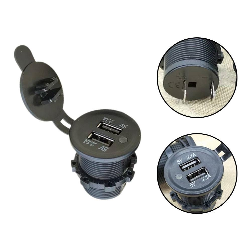 12V CBE C-Line Dual Double USB Socket Module Charger Campervan Caravan Motorhome