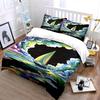 Sailboat with colorful clouds. Bedding sets Duvet cover sets Duvet covers Pillowcases(1 * Duvet Cover 2 * Pillowcases without duvet insert)