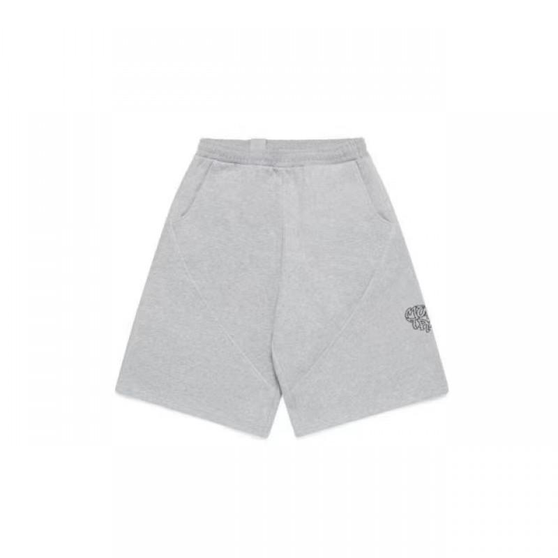 Youth Casual Jogger Pants With Embroidery Detail High-Elastic Cotton Blend Lightweight Sweatpants Teens