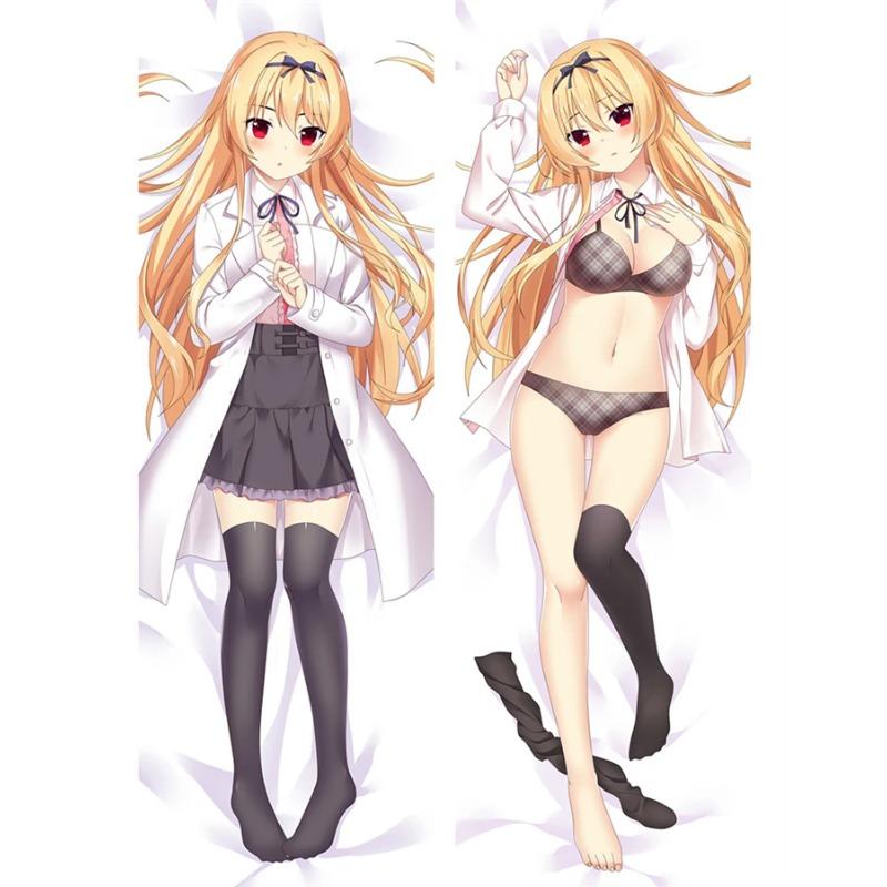 

Аниме Дакимакура Арифурета: От обычного к сильнейшему в мире наволочке Yue Shia Haulia, обнимающему тело Otaku Waifu 60x180cm Peach Skin красный