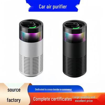 Purificador de Aire Portátil para Coche y Eliminador de Olores con Tecnología de Iones Negativos