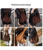 Korean Retro Leopard Print Women's Shoulder Tote Bag