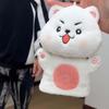 2pcs/set Surprising Frog Gift Bag Keychain Cute Plush Gift Ring Box  Festival Gift