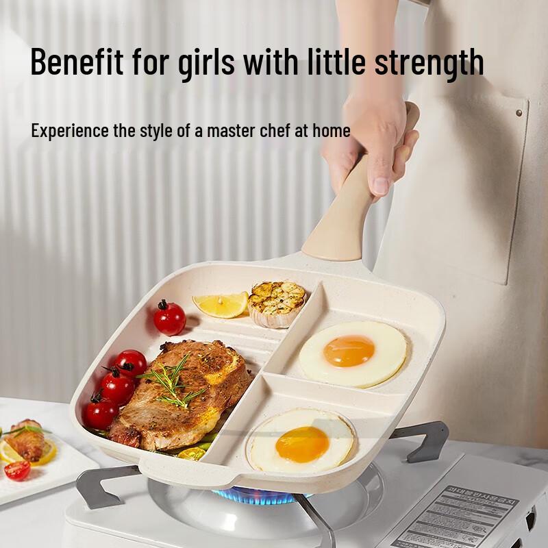 COOKER KING 3-in-1 Breakfast Frying Pan