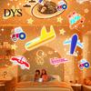 Bedroom Projector with Music Speaker Dream Star Lamp, Rotating Night Light Box & Sleep Aid Lamp for Toddlers Bluetooth-compatible Speaker, 15/21 Theme