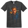Dominic Cobb Inception Movie Portrait T Shirt W/ Neon City Night Art Tee Artwork