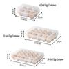Stackable Design Egg Storage Box With Lid Egg Tray Multi-Purpose Egg Holder  Camping Use