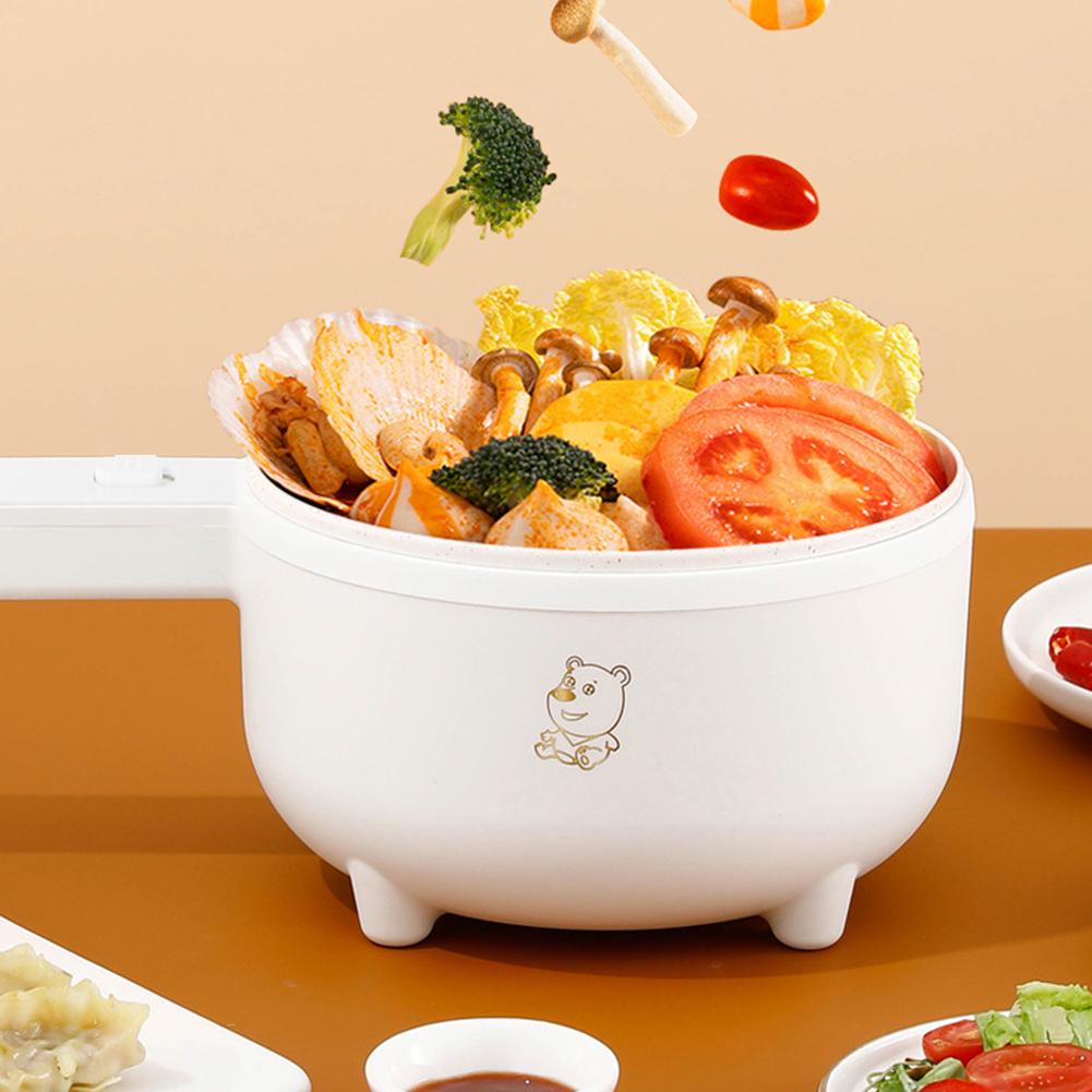 Cheap Double Layer 1.8L 701W 220V Electric Skillet Rice Cooker Pot with