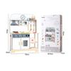 Children's Kitchen Playset Freestanding Pretend Set Cabinet-Style for