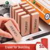 Ultra-Soft High Gloss Eraser Set for Children's Art Room - Malleable Sketching Supplies