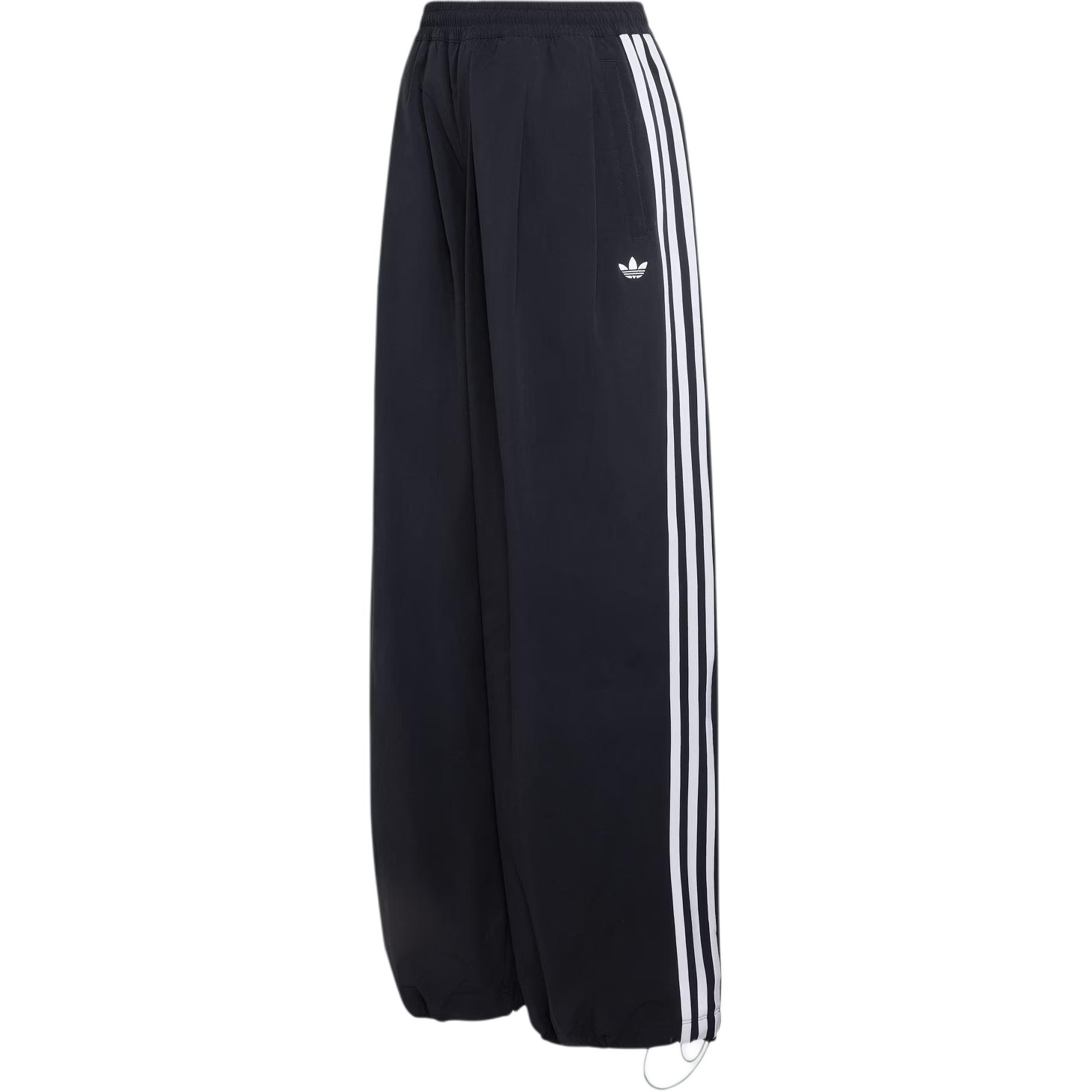 Adidas Originals Adilenium 5.0 OG Loose Striped Casual Knit Fitness Pants Women bottoms KY5185 2XS