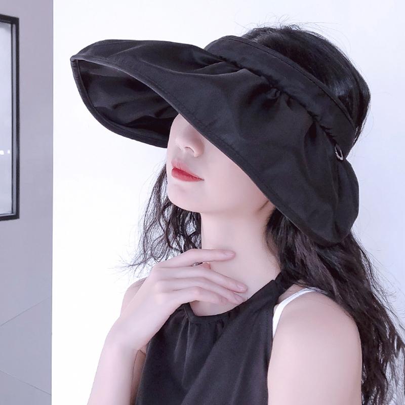 Sunscreen sun hat black