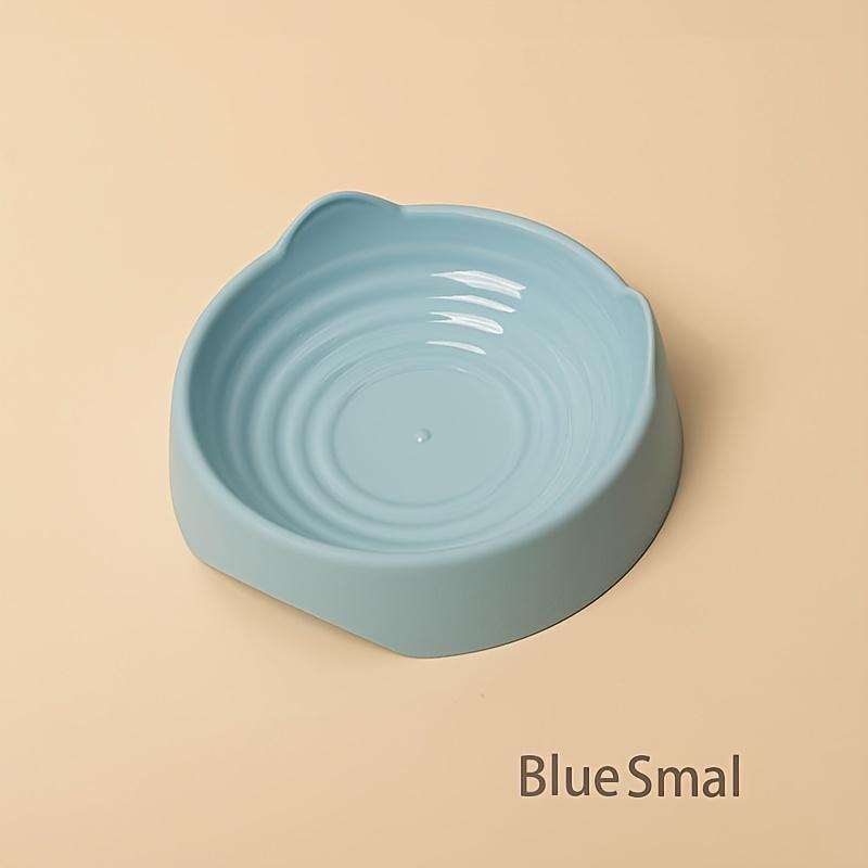 

Cat Ear Shaped Cat Bowl, Plastic Cat Food Bowl Water Bowl Snack Basin, Pet Feeding Supplies Small