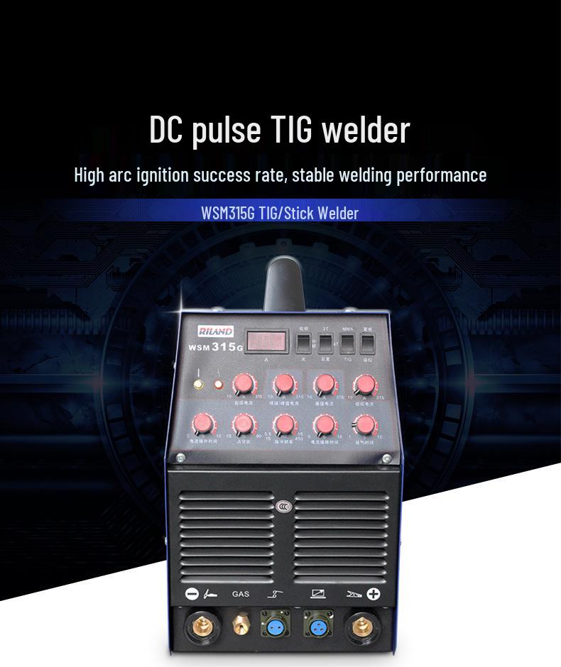 Shenzhen Ruiling WSM315G/400IJ/500IJ 380V Inverter DC Pulse TIG Welder
