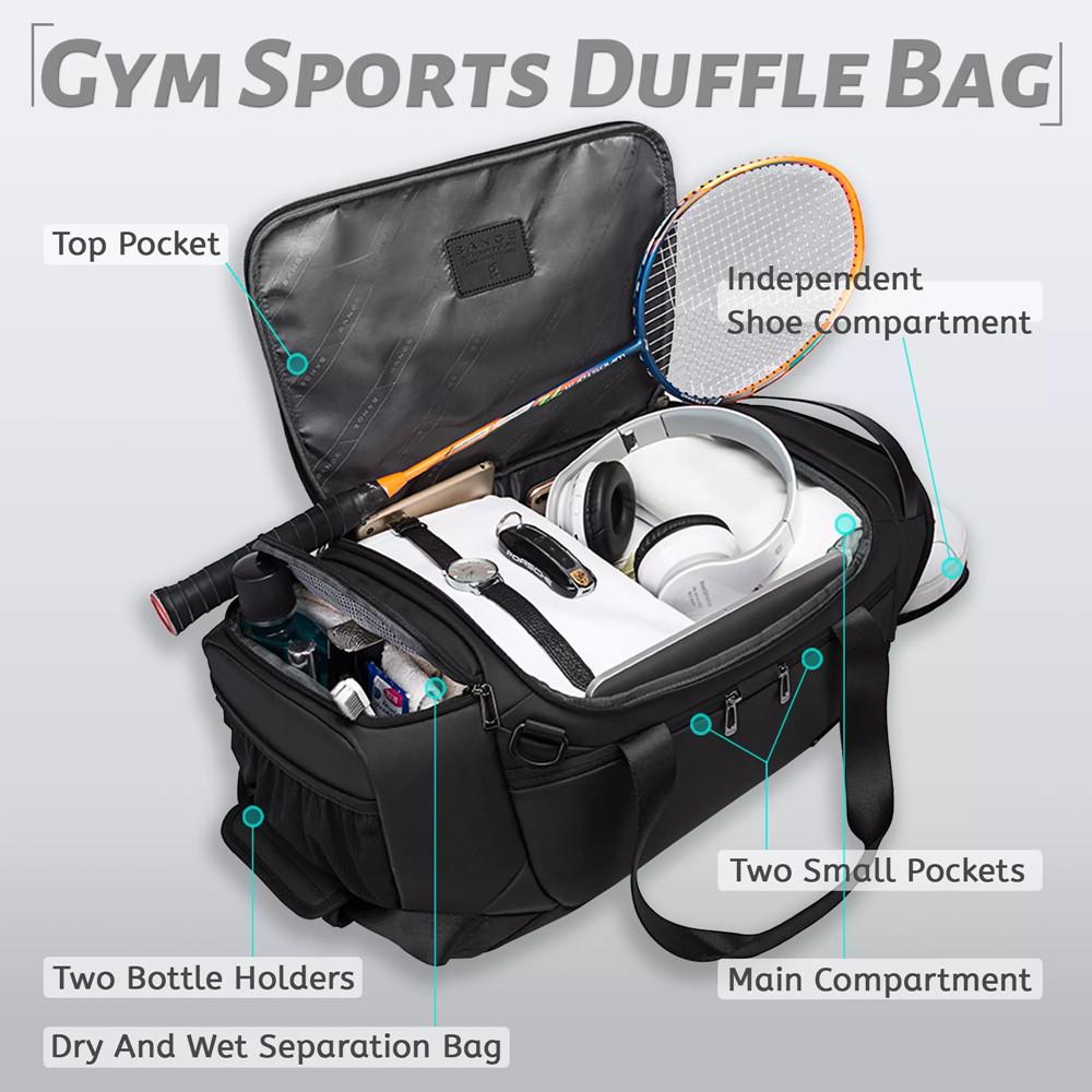 Sports Bags Men Gym Bags For Fitness Training Outdoor WaterProof Sport Bag Dry Wet Separation Bags Sac De Travel Bag