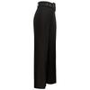 Ladies Summer Straight Casual Waistband Solid Colour Long Pants