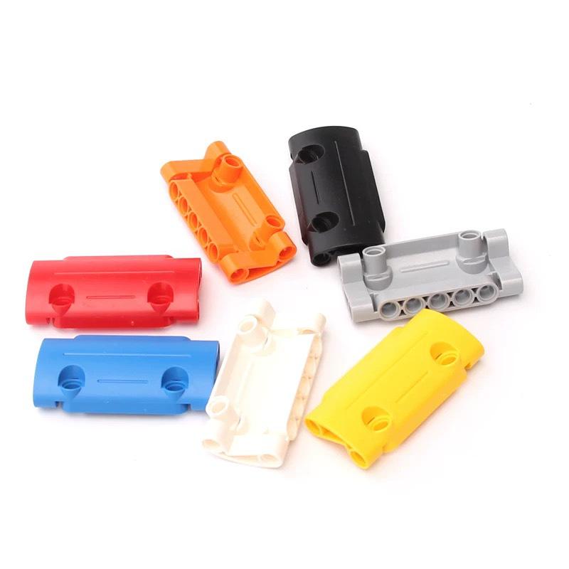 One Kilogram of 235 Domestic Building Blocks Compatible with 24119 7x3 Technic Panel (Lego Compatible)