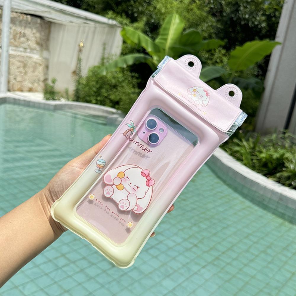 Floating Waterproof Phone Bag Water-Splashing Festival Swimming Storage Bag  Underwater