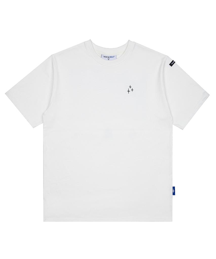 Nupeuebeullu Neb Silver Lightning Tee (Off-White)
