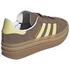 Adidas Gazelle Bold Země Stratosféra Pudrově Žlutá Dámské Tenisky Hnědá Oblačně Bílá JI2697