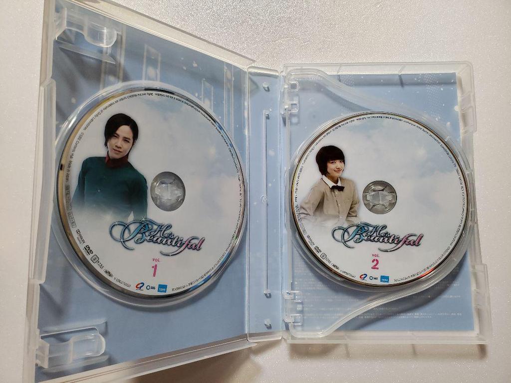 [USED] Korean Drama "You're Beautiful" DVD-BOX1+2 (8 Discs In Total) - All Episodes Included