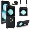 Samsung Galaxy Z Flip1 Skin Phone Case ZFlip1 Ring Holder Protective Case High-end