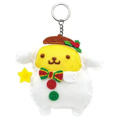 Onoeman Sanrio Characters First Sewing Kit Christmas Pompompurin OM-023909 W11cm X H10.5cm