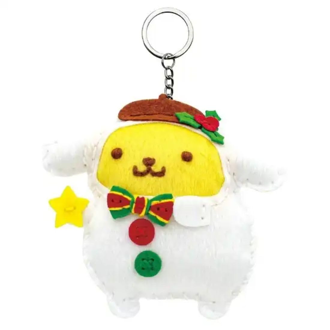 Onoeman Персонажи Sanrio Первый швейный набор Рождественский Pompompurin OM-023909 Ш11см x В10.5см