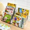Transparent PET Desktop Book Storage and Display Organizer