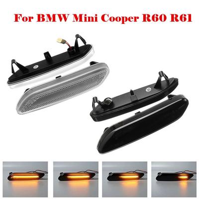2 Stücke Normale/Dynamische Blinker LED Seitenmarkierungsleuchte 12V Seitenblinkerleuchte Panelleuchte Für BMW Mini Cooper R60 R61