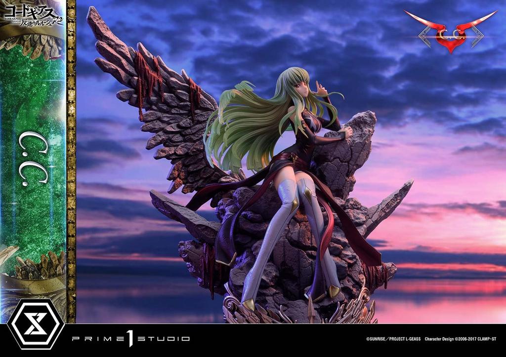 Prime 1 Studio Concept Masterline Code Geass Lelouch z Povstání R2 V44 x Š40 x H22cm měřítková polystoneová socha Geass C.C.. 1/6