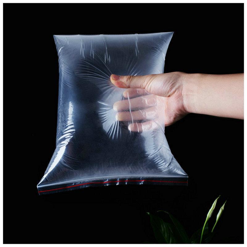 Large Clear PE Self-Sealing Composite Bag for Clothes & Food with Custom Printing