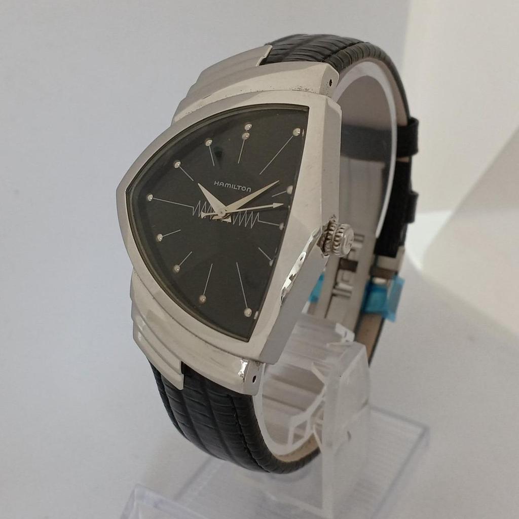 Used HAMILTON VENTURA 6337 QUARTZ WRIST WATCH