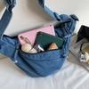 Denim Bag Large Capacity Hobo Bag Women's Lightweight Crossbody Bag Shoulder Bag