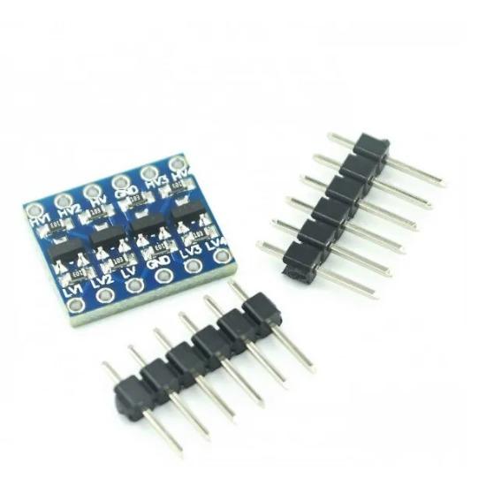 10 STÜCKE Logikpegel-Wandler Bidirektional zwei Vierfach-Zweiweg-Logikpegel-Transformationsmodul
