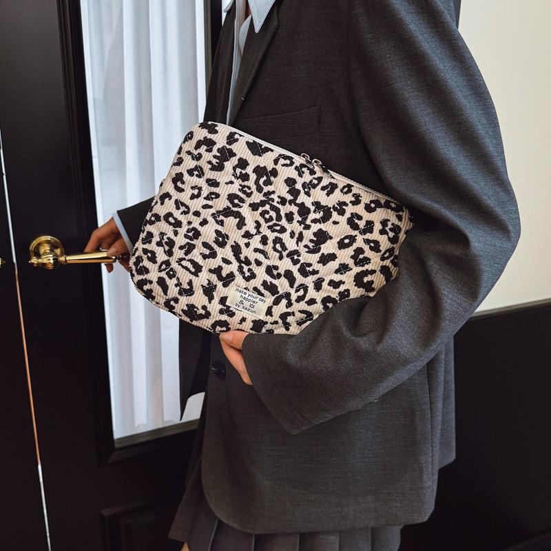 Leopard Print Portable Laptop Case Laptop Carrying Case Laptop Storage Bag for 11/13/15 Inch Laptops