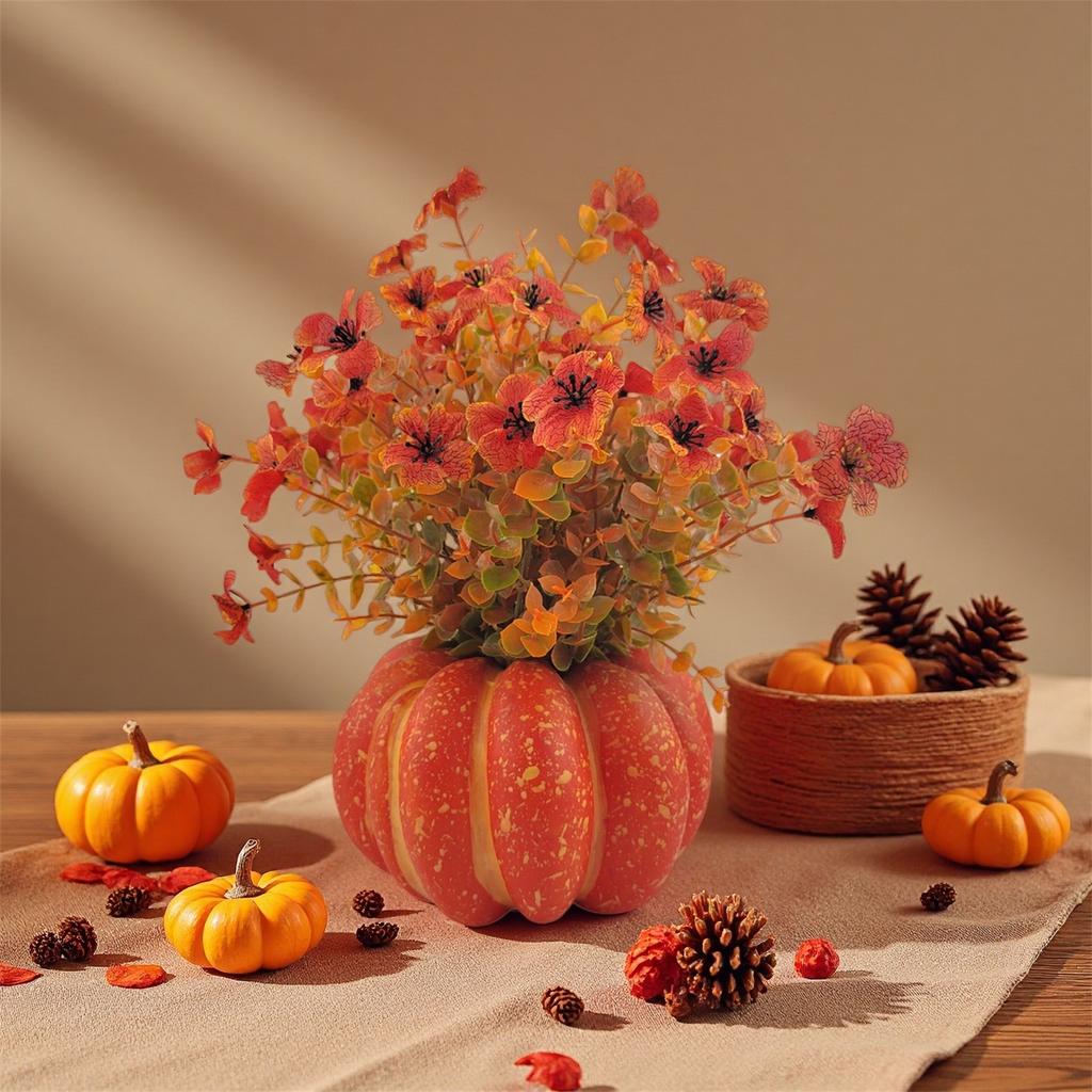 Festival Kürbis Bonsai Simulationsblume Halloween Foto-Requisiten