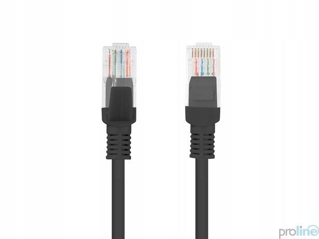 Patchcord Lanberg UTP kat.6 3m czarny