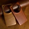 Waxed Leather Case for Vivo X300 Ultra X200 Pro X100S Mini Business Vintage Slim Fit Full Body Shockproof Protective Cover