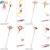 Cosplay de Anime Sailor Moon Usagi Tsukino Bastón de la Luna Accesorios de Cristal Disfraz Celebración Festiva Espeluznante Niños Cómics Accesorios de Cosplay para Niños