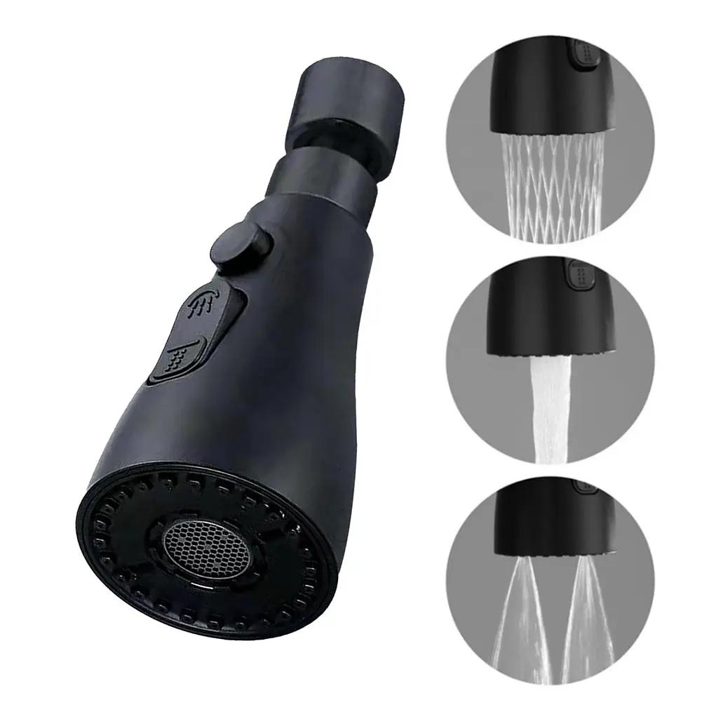 Purpose Faucet Extension with Splash Proof and Pressurized Sprinkler Three-Speed Rotatable Bubbler Kitchen Tool Accessories