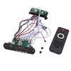 Bluetooth Decoding Board 3.5MM OUT Serial Port Comm MP3 Player Decoder Board with RGB Light Support 45Wx2 Speakers
