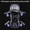 2 For VW Passat B6 B7 B8 B9 Touareg Golf 5 6 7 GTI R Jetta MK6 MK7 LED Car Door Projector Welcome Ghost Shadow Light Accessories Zr2