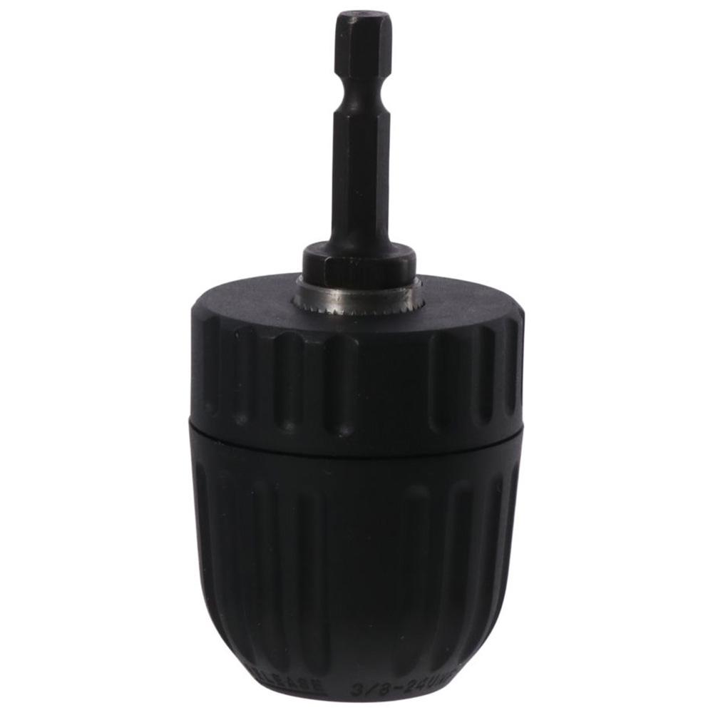 Hex Shank Keyless Drill 1/4-Inch Chuck Capacity Adapter  Impact Drill Tool
